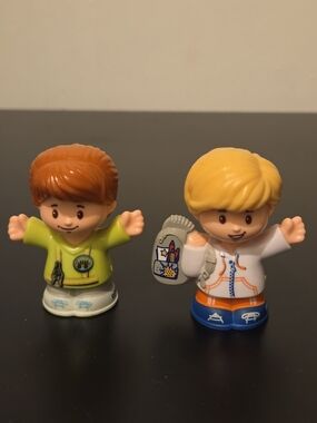 Little People Bus Driver And School Boy